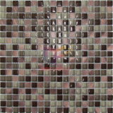 Rose Brozen Color Aluminium Mix Crystal Mosaic (CFA70)