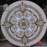 Marble Round Shape Water Jet Medallion