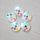 Ab Color Flat Back Stones Strass Beads with Holes