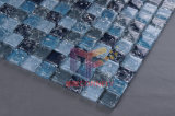 Blue Crystal Cracked Glass Mosaic Tile (CC164)