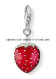 Charms with Lobster Clasp Strewberry Pendant