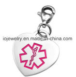 Wholesale Custom Logo Stamped Metal Tag Charms