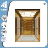 Ce Certificate Residential Elevator with Hairline Stainless Steel Cabin