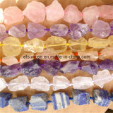 Semi Precious Stone Fashion Crystal Rough Gemstone Bead Jewelry (ESB01710)