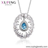 43614 Xuping Charms Crystals From Swarovski Ladies Fashion White Gold Necklace Jewelry