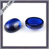 Synthetic Corundum Oval Shape 34# Sapphire Cabochon