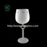 Single Wall Frosting Wine Glass (DIA 7*21.5)