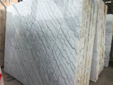 Popular Beautiful Marble Stone Price Per Square Meter White Marble with Black Veins