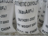 White Powder Synthetic Cryolite (Na3AlF6) for Bonded Abrasives