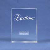 Rectangle Crystal Logo Collection Trophy for Achievements Awards (#70155)