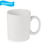 Printed White Porcelain Mugs for Sublimation 10oz