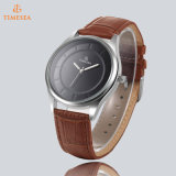 Timesea Quartz Stainless Steel Watches Men Leather Strap Luxury Man Wrist Watch72268