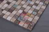 23*23mm Emperador Stone Mix Crystal Mosaic Tile (CS090)