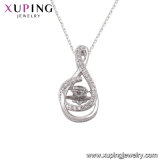 Necklace-00078 Xuping Best Selling Platinum Gold Plated Necklace Crystals From Swarovski Women Jewelry