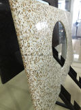 Gold Artificial Quartz Stone Countertop Material