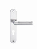 304/201 Stainless Steel Plate Hollow Tube Handle Mortise Lock (SS0115)