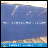 Brazil Hot Plain blue Color Artificial Quartz Stone Slabs