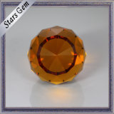 Good Polished Brilliant Faceted Cut Beautiful Color Glass Beads