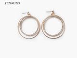 High Quality Fashion Design Crystal Hoop Earrings