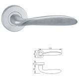 Stainless Steel Hollow Tube Lever Door Handle (S51)