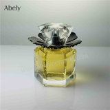 50ml OEM Polygon Polishing Fancy Glass Perfume Bottle with Unique Cap