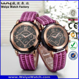 Custom Logo Watch Quartz Couples Wrist Watches (Wy-072GB)