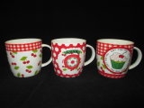 Wholesale Ceramic Coffee Mug with Cherry Cake