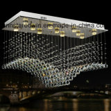 Whole-Sale Crystal Drop Chandelier LED Pendant Light for Living Room 8010-11