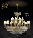 European Bulls Shade Crystal Pendant Lamp (MD0805-18+9)