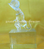 High Quality Transparent Crystal Animals Model for Souvenir Jd-Ca-245