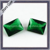 Emerald Rectangle Shape Bafuette Princess Cut Glass