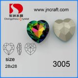 Factory Direct Sale Rainbow Heart Shape Fancy Stone Jewelry Accessories