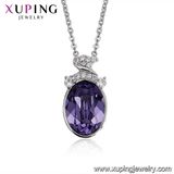 43603 Xuping Birthstone Necklace Crystals From Swarovski Women Fashion Jewelry