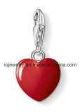 Fashion Jewelry Cute Enamel Red Charm for Baby