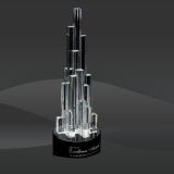 Spire Building Blocks Crystal Award (RS-9846-19)