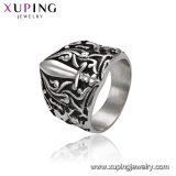 15515 Xuping Elegant Women Jewelry Royal Design Black Gun Color Finger Ring