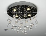 Modern Stainless Steel Decorative K9 Crystal Ceiling Lamp