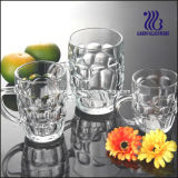 16oz High Quality Glass Beer Mug with Handle GB093920