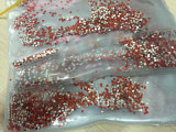 Orange Color Ss3 Qualityaaa Flat Back Rhinestones