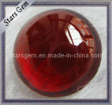 Garnet Round Cabochon Loose Gemstone Beads