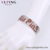 52015 New Xuping Fashion Silver Pretty Elegant Zircon Bangle