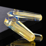 Smoking Hand Pipe Yellow Smelting Quartz Hand Pipe Natural Material Smoking Pipe