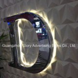 LED Backlit Channel Letter Mirror Signage