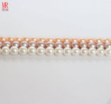 4-5mm White, Pin, Lavender, Aaaa Grade Pearl Strand  (ES193)