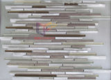 Strip Shape Aluminium Mix Glass Mosaic Tiles (CFA62)