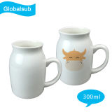 Wholesale Blank Milk Mug with Your Personalied Idea Printing