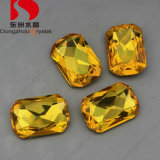 13*18mm Wholesale 2015 China Topaz Crystal Rhinestone with Stone