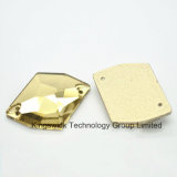 Wholesale Heart Shaped Sew on Flat Back Acrylic Rhinestones