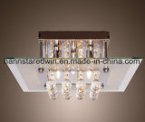 Modern LED Crystal and Glass Ceiling Lamp for Home and Villa Decoration