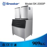 Snooker 304 Stainless Steel 1000kg/24h Sk-2000p Commercial Ice Making Machine, Ice Maker, Ice Machine